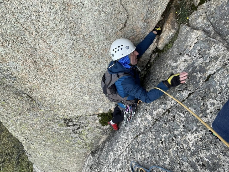 Escalada en la Sierra de Madrid