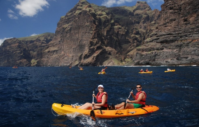 Paseando en kayak