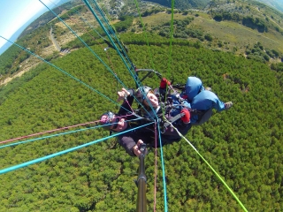 Vuelo en parapente biplaza en Àger de 20 minutos