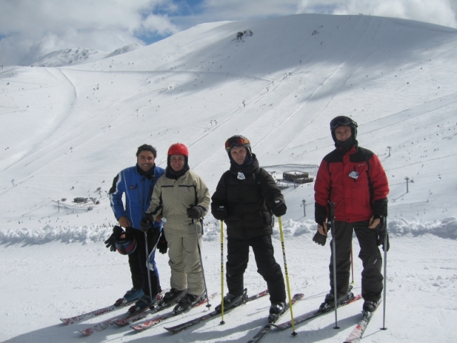 Clases particulares esquí Sierra de Madrid 4 días