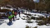 Raquetas de nieve en Santa Inés, 3 horas