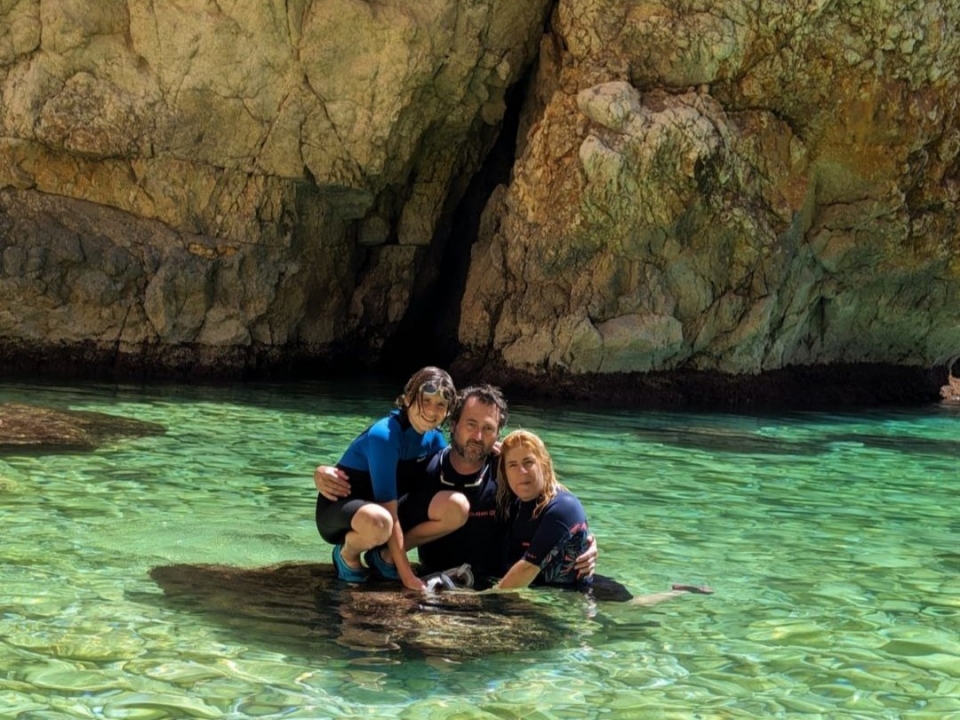 Snorkel en familia en Jávea Snorkel en familia en Jávea
