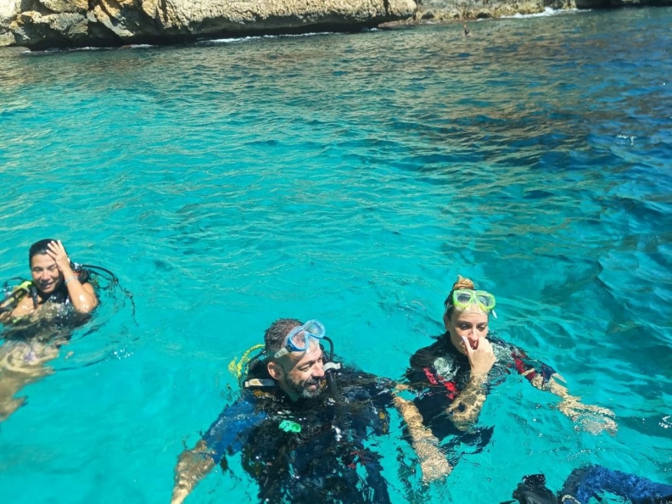 Practicando snorkel Practicando snorkel