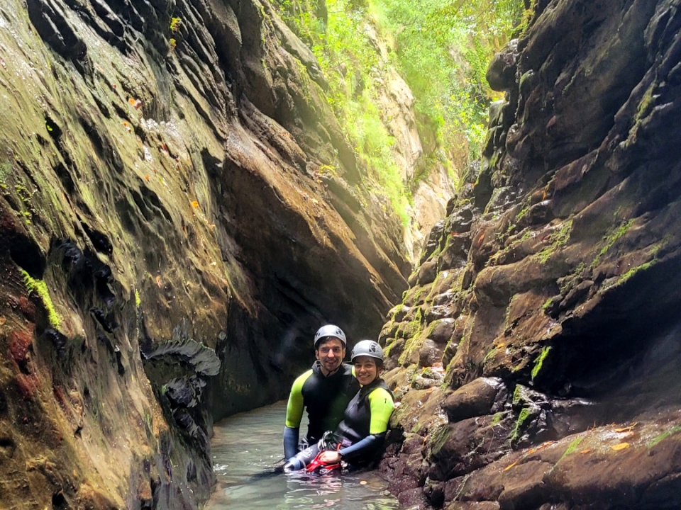 Descenso de cañones