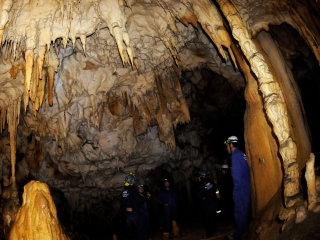 Espeleología en gruta de La Huelga, 1 hora