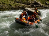Descenso de rafting en el río Deva 2 horas adultos