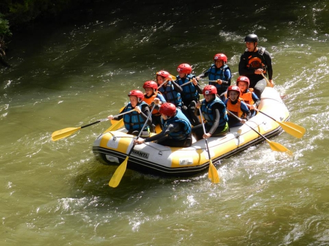 Rafting en equipo