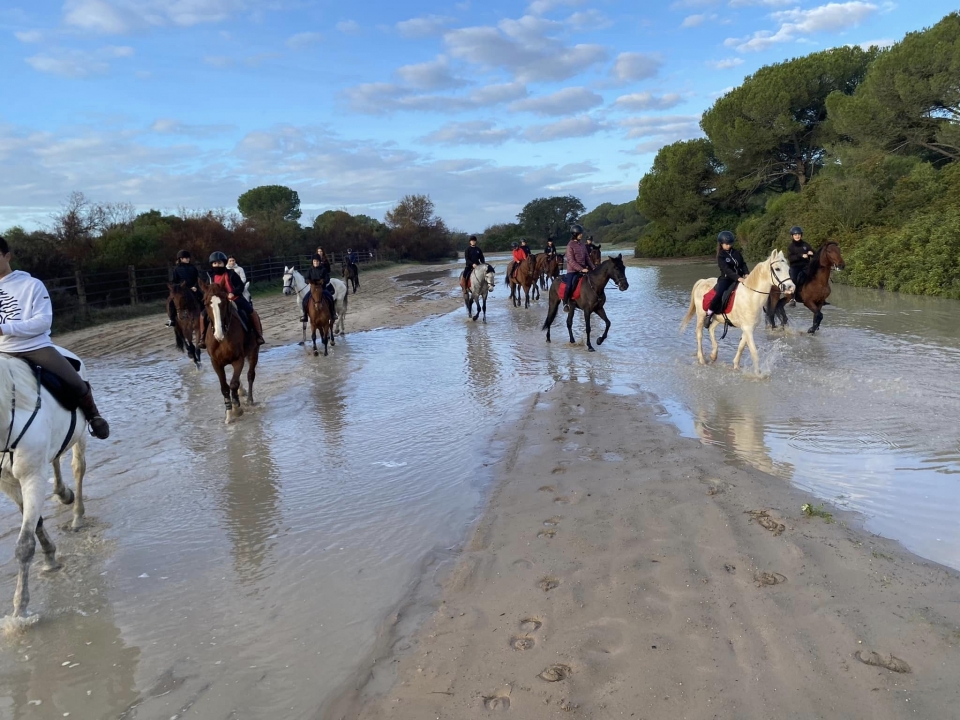 A caballo por el camino A caballo por el camino