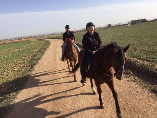 Cabalgando por el camino de vuelta