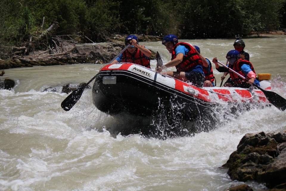 Rafting en Córdoba