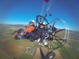 Vuelo en parapente con motor Mallorca 40min +vídeo