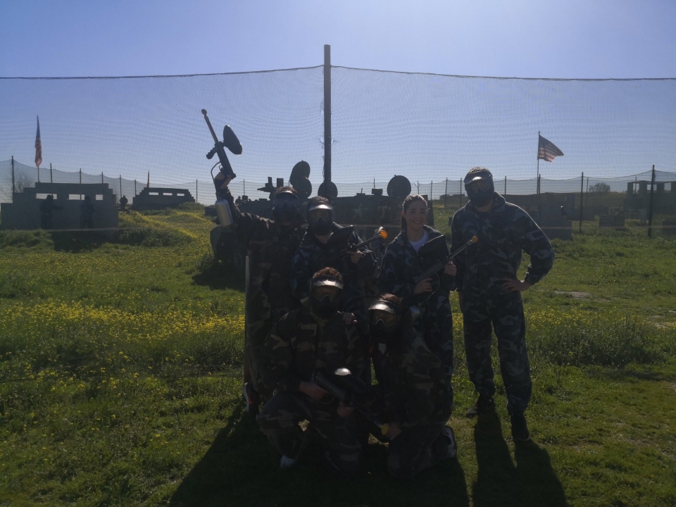 Partida de gotcha en Navalcarnero