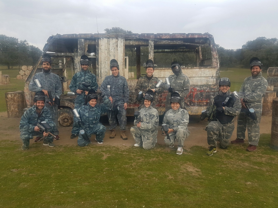 Día de gotcha con amigos
