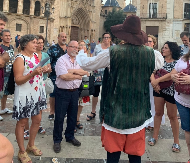 Tour por Valencia con actores