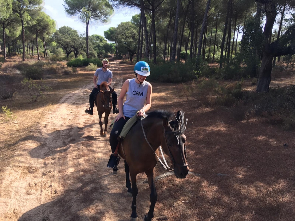 Cabalgamarra en Doñana Cabalgamarra en Doñana