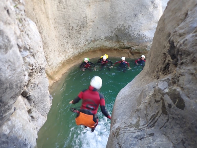 Haciendo rappel