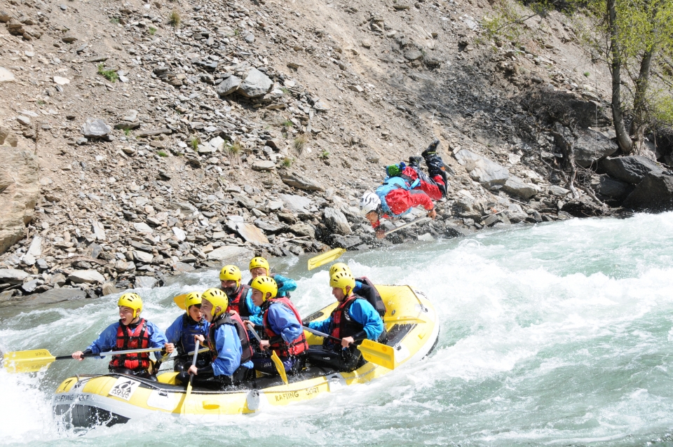 Descenso de rafting