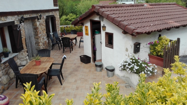 Patio del alojamiento