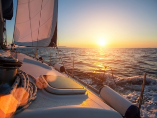 Atardecer en Catamarán Málaga Adultos (13-65 Años)