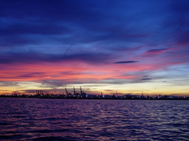 Vistas de Valencia desde el barco