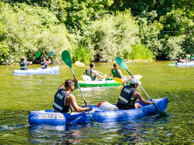 Descenso del Sella en canoa 16km, 4h