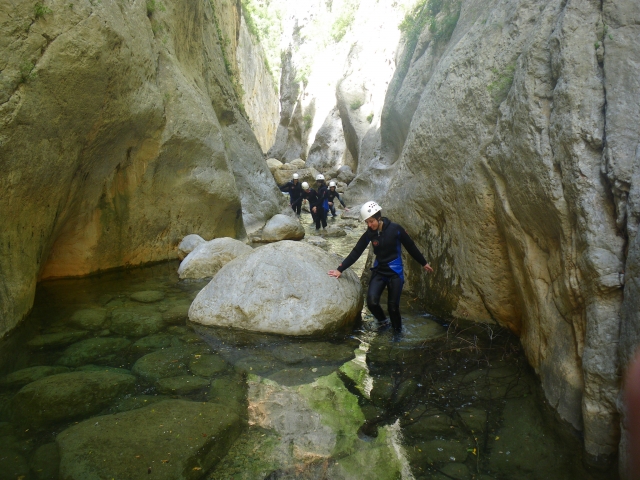Descenso de cañones