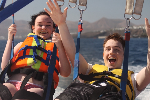 Emocionanle parasailing