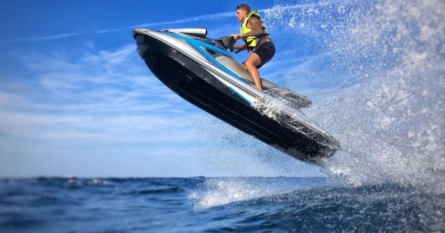 Salto en jetski