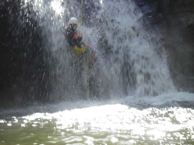 descenso cañón rio ajan descenso cañón rio ajan