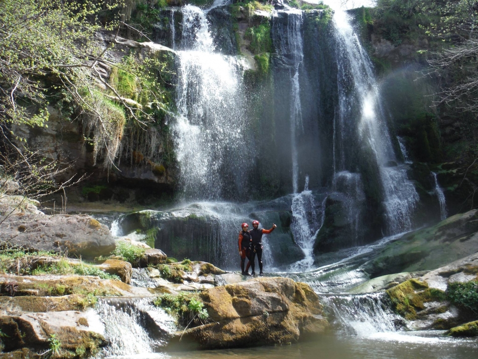 Unas vistas espectaculares cañón de Cantabria