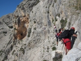 Vía ferrata de Las Marujas, Tabernes de Valldigna