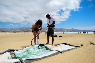 Curso de prueba de kitesurf, 2 horas, Maspalomas