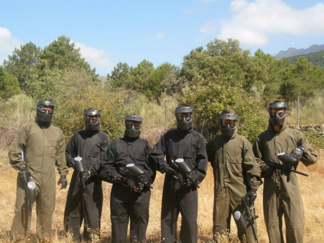 Antes de empezar la batalla de gotcha