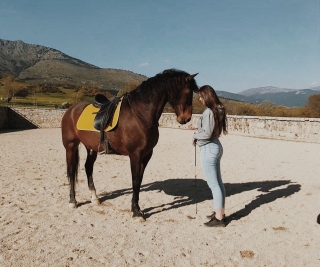 Clase a caballo Sierra de Guadarrama 1 hora