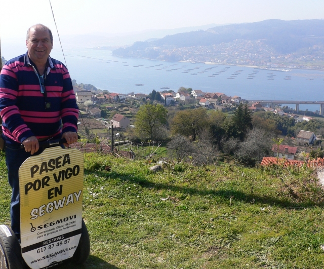 Excursión en segway Ría de Vigo 2 horas