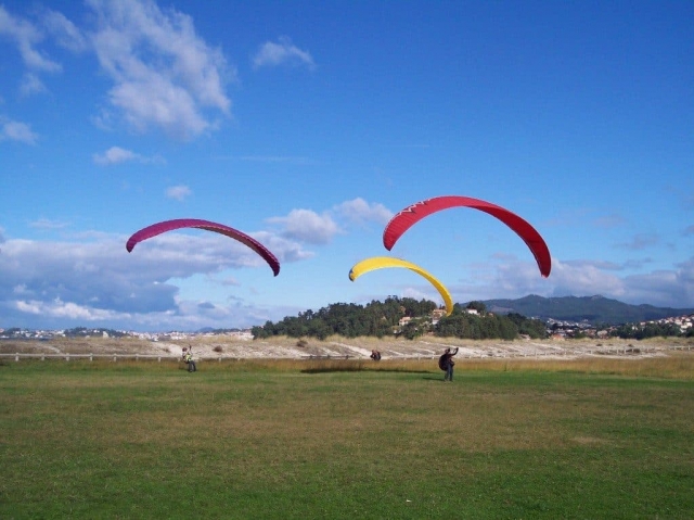 Curso iniciación parapenle Sta María de Oia (Vigo)