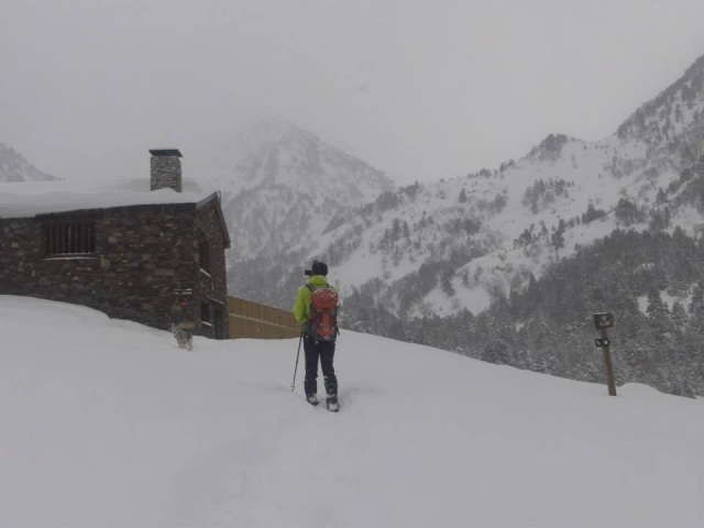 Paseo nocturno raquetas de nieve Andorra