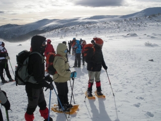 Raquetas de nieve con alojamiento Picos de Europa