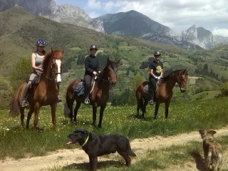 Cabalgamarra junto a los Picos de Europa, 1 hora