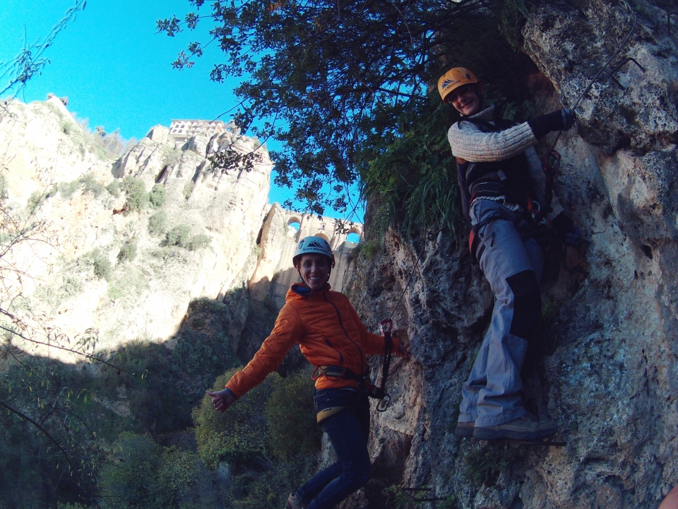 Tramo de escalada Tramo de escalada