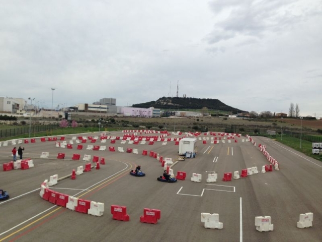Circuito con muchas curvas