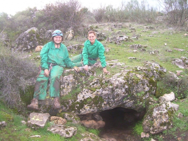 Entrada en la gruta
