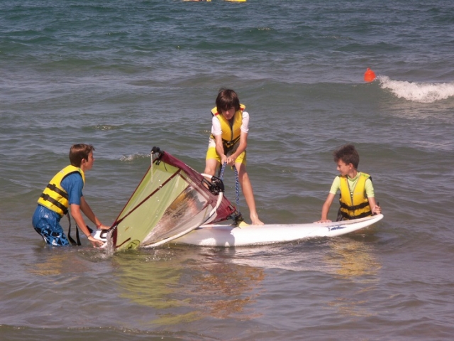 Campamento en Gandía con familia inglesa, 7 días