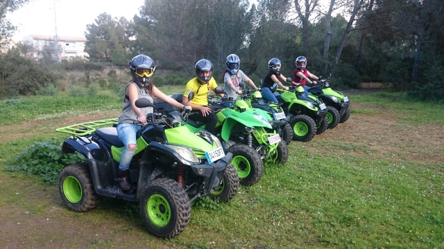 Formacion de cuatrimotos