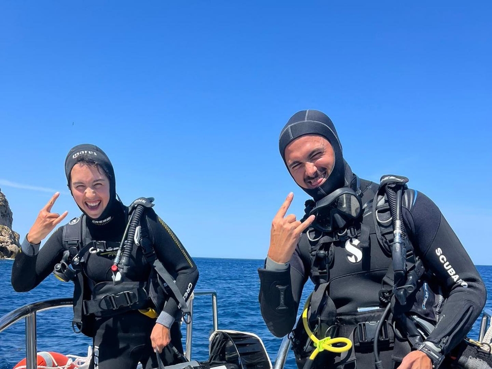 Bautismo de buceo desde barco Bautismo de buceo desde barco