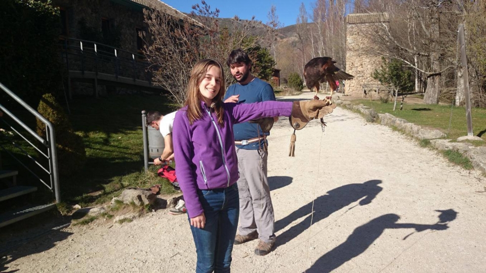 Campamento en la sierra de Madrid