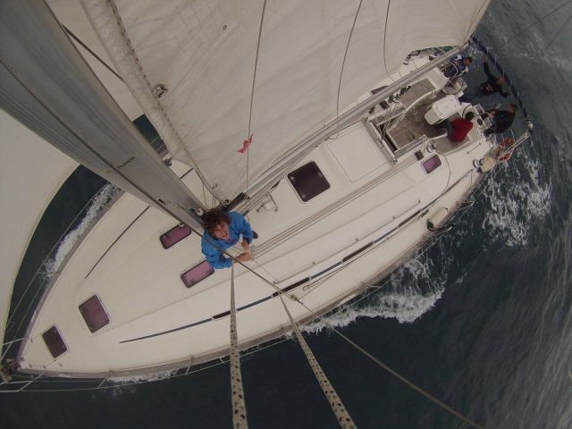 Barco desde arriba