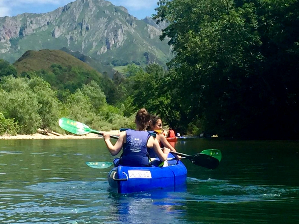 Bajada del Sella en canoa Bajada del Sella en canoa