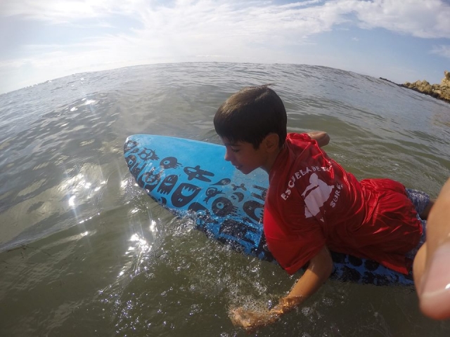 Aprendiendo surf