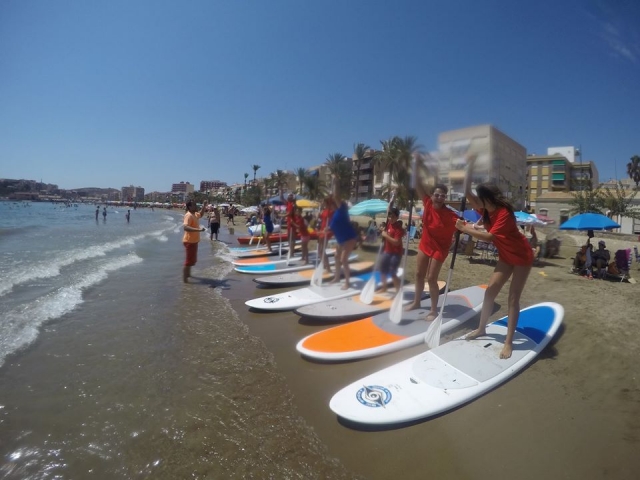 Clase de paddle board